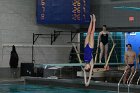 Women's Diving  Wheaton College Women’s Diving vs Mount Holyoke College. - Photo by Keith Nordstrom : Wheaton, Swimming & Diving